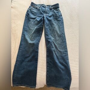 Madewell slim Demi boot jeans